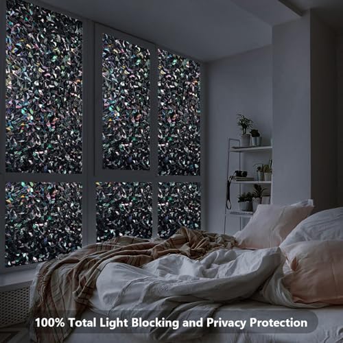 Blackout Window Privacy Film with Tools, 17.5″ x 78.7″ - Image 5