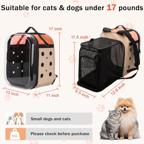 Cat Backpack Carrier: Large Breathable Cat Backpack Bubble - Image 5
