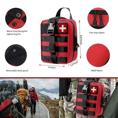 293Pcs/set - First Aid Kit Molle Pouches Emergency | Travel Essentials - Image 4