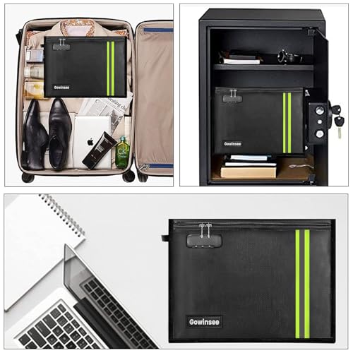 Improves Fireproof and Waterproof Bag, Briefcase with Lock (38 x - Image 6