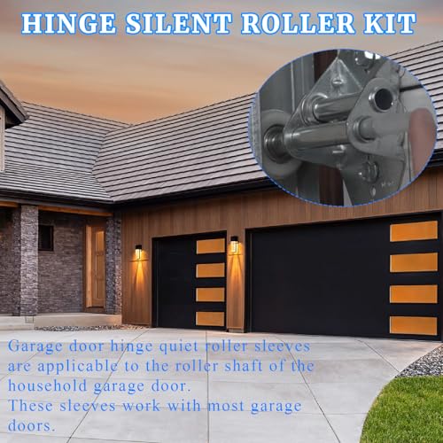 48pcs Garage Door Hinge Silent Roller Kit Contains Silent - Image 4