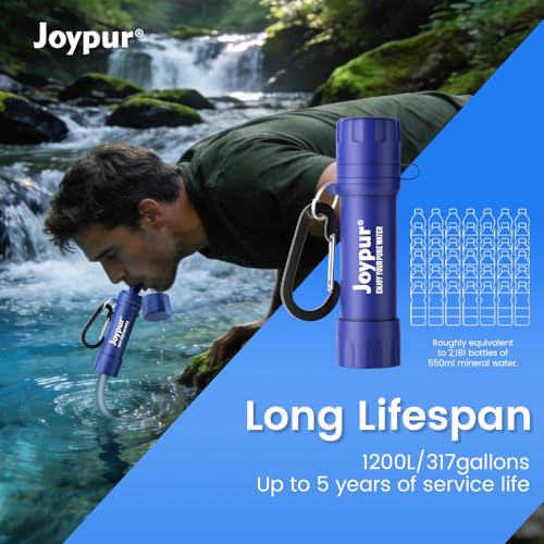 Portable Water Filter Straw, Essential Camping & Hiking Gear - Image 4