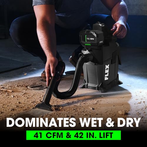 FLEX 24V Brushless Cordless 1.6 Gallon Wet/Dry Vacuum Tool - Image 3