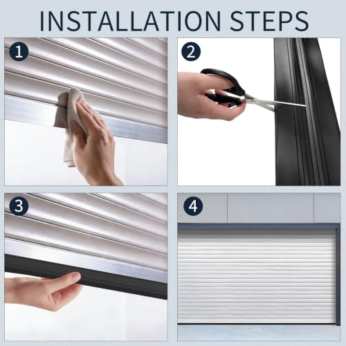 16.4 FT Garage Door Seals Bottom Rubber, U+O Ring - Image 5