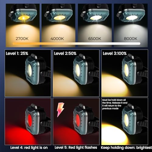 Magnetic Work Light Rechargeable, 500 Lumens Floodlight - Image 3