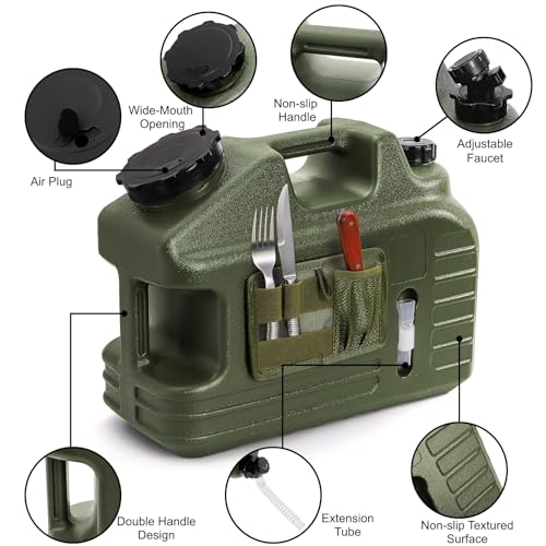 4.75 Gallon Water Container with Spigot, Portable Camping - Image 5