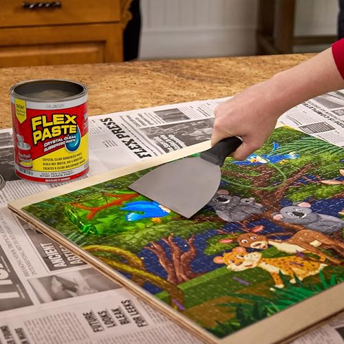 Flex Paste Rubberized Waterproof Sealant Paste, Clear, Half-Quart - Image 7