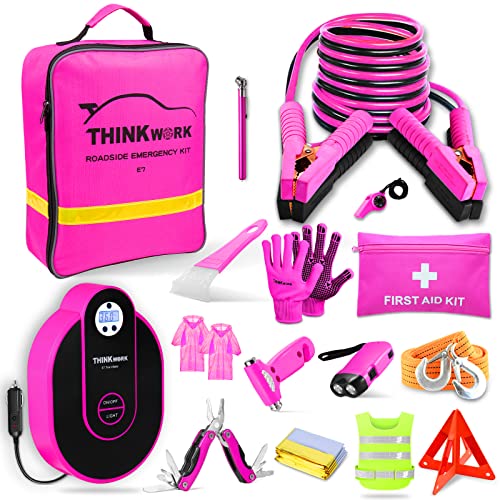 THINKWORK Car Emergency Kit for Teen Girl and Lady's - Image 2