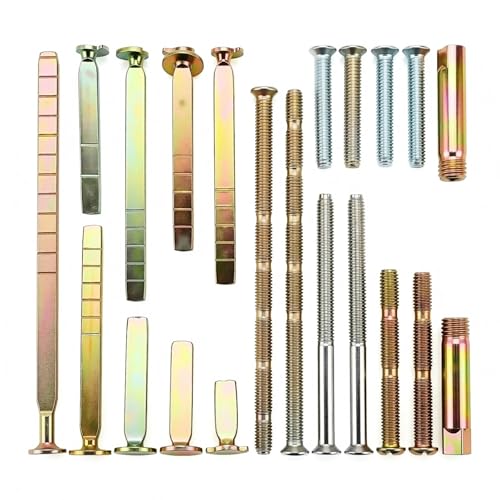 21-Piece Thick Door Extension Kit, Adjustable Deadbolt Tailpiece - Image 2