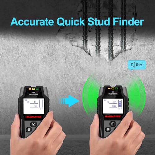 HANMATEK Stud Finder Wall Scanner - 5 in 1 Electronic Wall - Image 4
