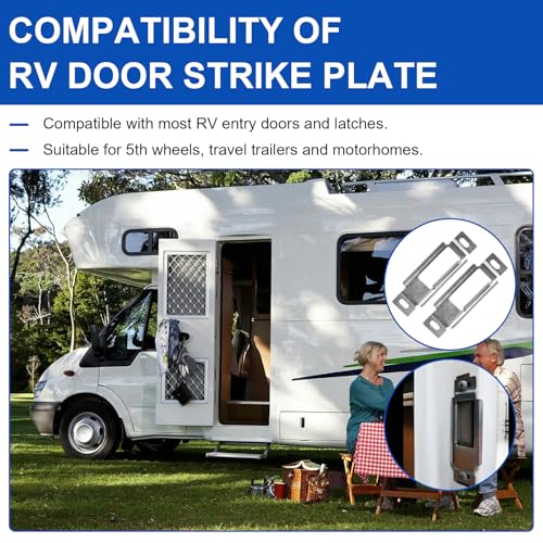 314301 RV Door Strike Plate, Camper Door Latches Replacement - Image 4