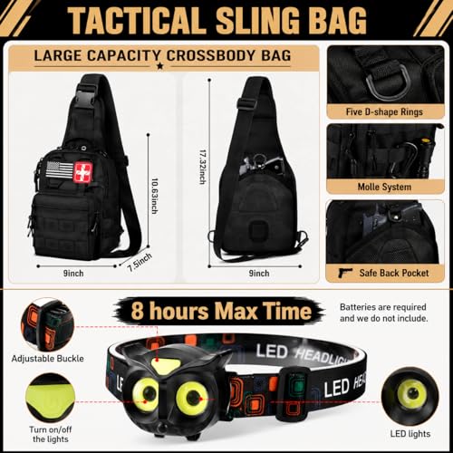 Survival Kit, 294 Pcs Survival Gear Emergency Supplies First Aid - Image 3