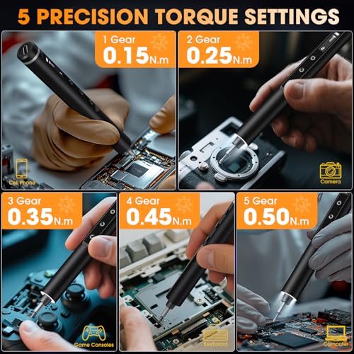 Mini Electric Screwdriver,Cordless Precision | Hand Tools - Image 3