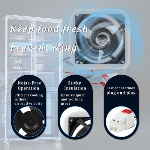 DA81-06013A Refrigerator Evaporator Fan Motor,Replacement Parts - Image 5