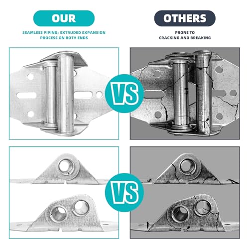 8 Pcs Garage Door Hinges #1#2#3#4 - Image 4