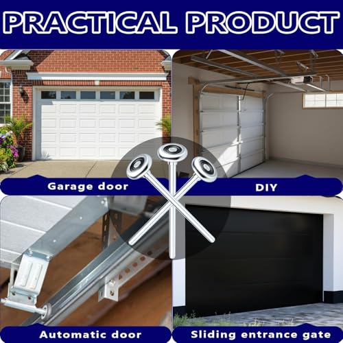 10-Pack 9" Long Stem Steel Garage Door Rollers - Commercial Grade - Image 7