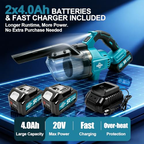 Cordless Vacuum Cleaner Handheld - Stick Shop Vac | Travel Essentials - Image 4