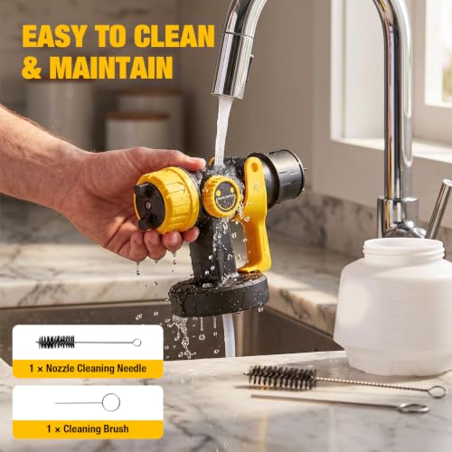 Cordless Paint Sprayer for DEWALT 20V MAX Battery | Home Repair - Image 6