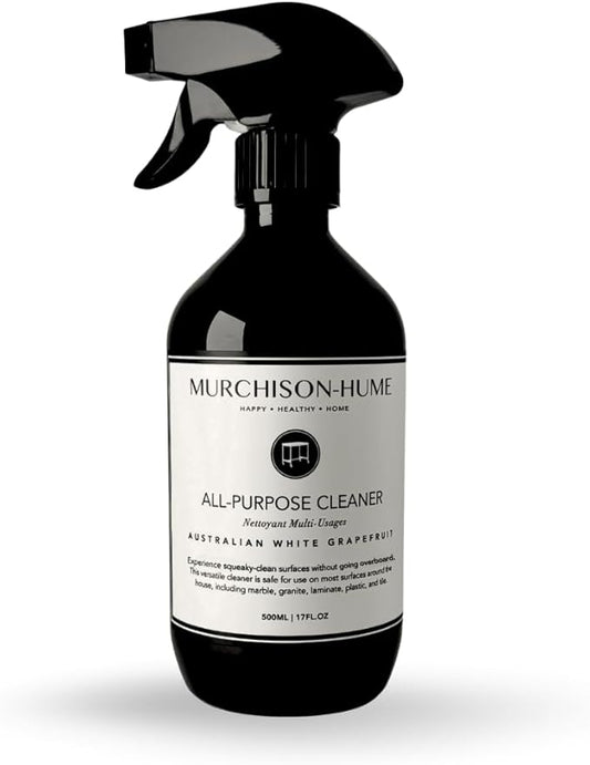 Murchison-Hume All Purpose Cleaner – Plant-Based Multi Surface Spray, Granite & Marble Safe, Non-Toxic for Kitchen, Bathroom & Home – Australian White Grapefruit