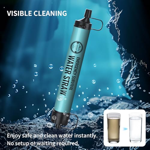 Ultralight Water Filter Straw3-Pack,New Combo Portable 5L - Image 5