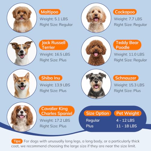 Supet Dog Sling Carrier for Pets, Adjustable Hands Free - Image 7