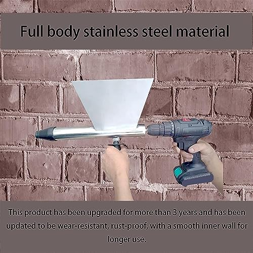 Mortar Grout Gun Cement Caulk Stainless Steel（Without - Image 3