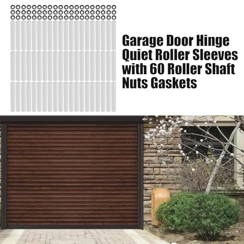 MDEOOSKY 60PCS Garage Door Hinge Quiet Roller Sleeves - Image 7