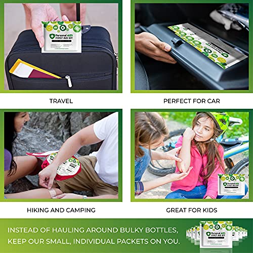 Portable Travel Size First Aid Kit - 60 Pack Case | - Image 6