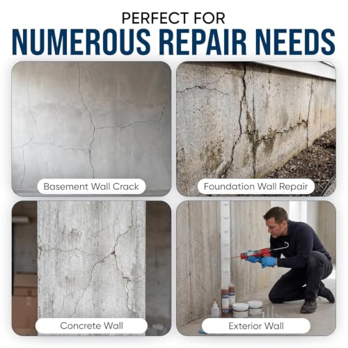 Concrete Crack Repair Kit, Foundation Crack Repair | Home Repair - Image 7
