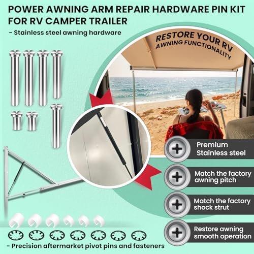 Power Awning Arm Repair Pin Kit Fits for Power Rv Camper | Home Repair - Image 6