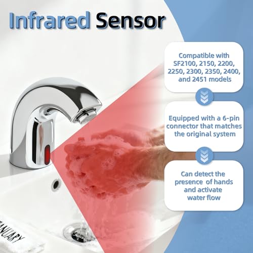 Faucet Sensor Replacement Kit For Sloan SFP-41-A SF Series - Image 4