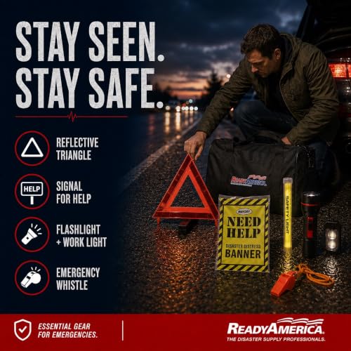 Ready America 70352 Auto Emergency Response Kit - Image 6