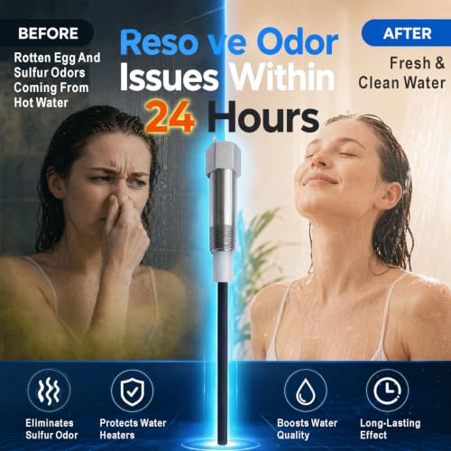 Powered Anode Rod for Water Heater–Eliminate Odor,Titanium - Image 5