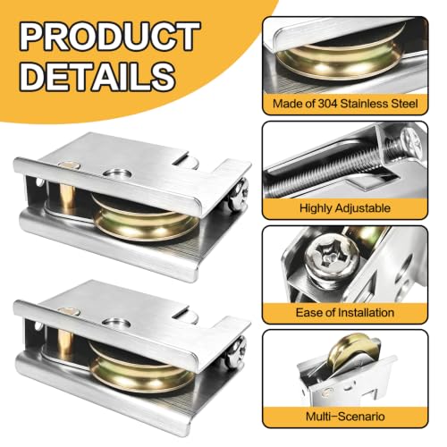 0C5Y00P0 Sliding Door Rollers ReplacementCompatible with Pella - Image 4