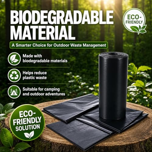 Portable Toilet Bags, 100 Pack Biodegradable Camping - Image 7