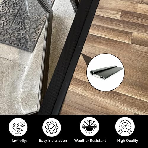 KC Hardware Adjustable Aluminum Threshold Waterproof - Image 4