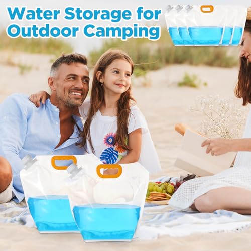 16 Pcs Water Emergency Container Bag, 1.3 Gallon Storage Bags - Image 8