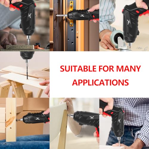 3.6V Cordless Electric Screwdriver Set, Mini Drill Set - Image 3