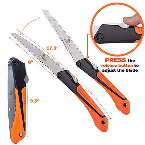 coher Folding Hand Saw for Tree Pruning, Camping - Image 5