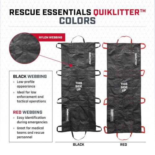 Rescue Essentials Public Access QuikLitter Stretcher 500 lb - Image 5