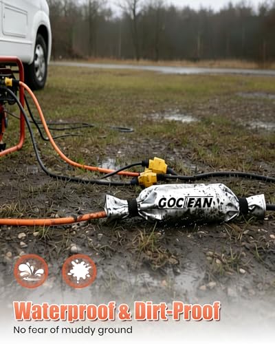 Waterproof Extension Cord Connection Cover, RV Outdoor Extension - Image 6