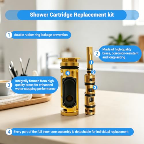 Compatible with Moen 1222 Cartridge Replacement | Tools & Home Repair - Image 7