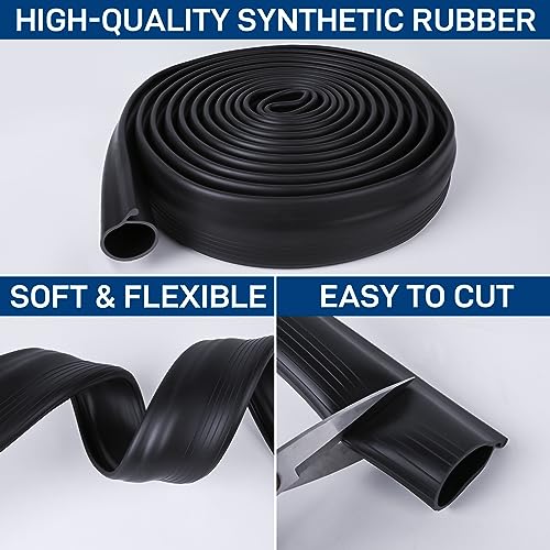 10 FT Garage Door Bottom Seal Rubber 0.19" P Bulb Bottom | Home Repair - Image 6