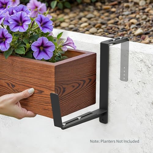 Window Box Brackets, Adjustable Planter Box Brackets - Image 6