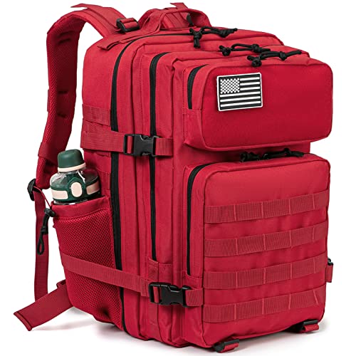 QT&QY 25L/45L Military Tactical Backpack For Men Molle - Image 2