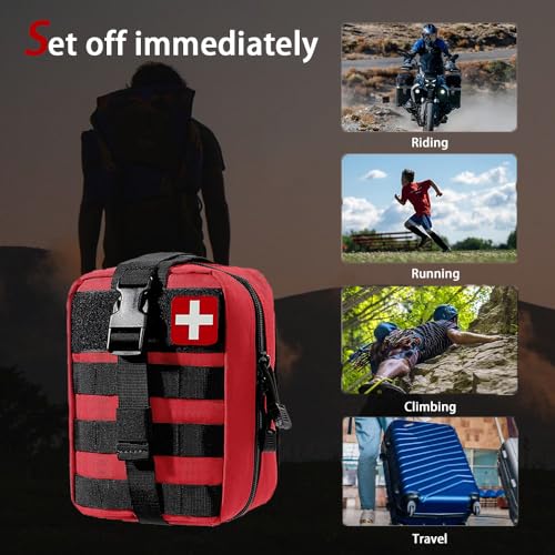 293Pcs/set - First Aid Kit Molle Pouches Emergency | Travel Essentials - Image 7