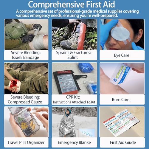 Professional Trauma First Aid Kit - Military-Grade Labelled - Image 5