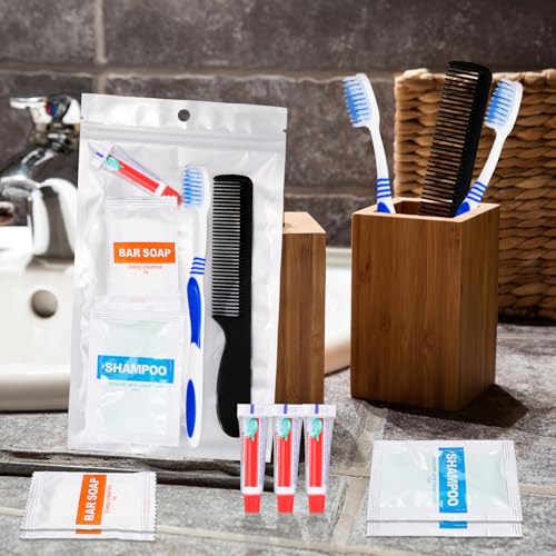 48 Sets Toiletry Kits Bulk, Travel Size Personal Hygiene Supplies - Image 7
