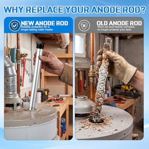 2 Pack 44" Flexible Magnesium Anode Rod for Hot Water | Hand Tools - Image 6