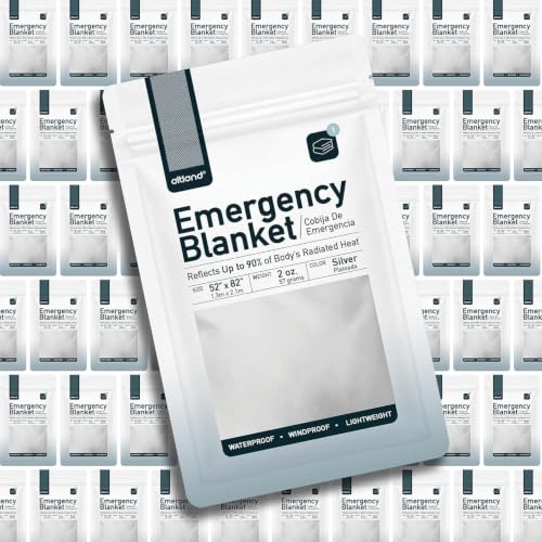 Altland 50 Pack of Emergency Blankets for Winter Survival - Image 7